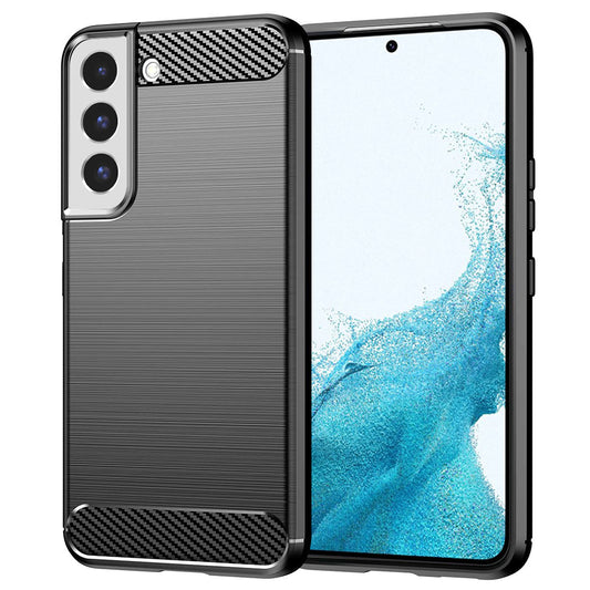 Etui na Samsung Galaxy S22 5G S901, Techsuit, Carbon, Czarny