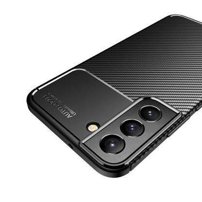 Etui na Samsung Galaxy S22 5G S901, Techsuit, CarbonFiber, czarne