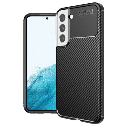 Etui na Samsung Galaxy S22 5G S901, Techsuit, CarbonFiber, czarne