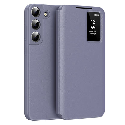 Etui na Samsung Galaxy S22 5G S901, Techsuit, SmartView, Fioletowy