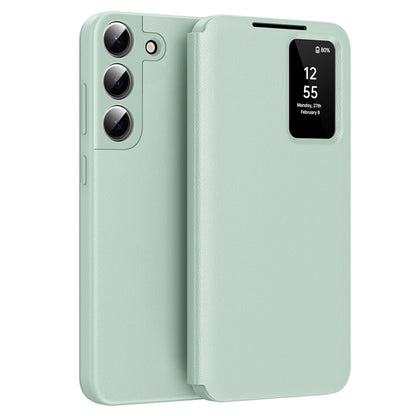 Etui na Samsung Galaxy S22 5G S901, Techsuit, SmartView, Zielony