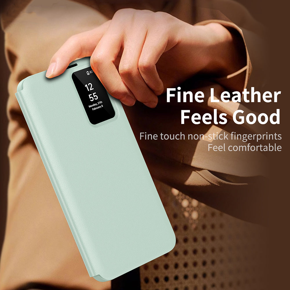 Etui na Samsung Galaxy S22 5G S901, Techsuit, SmartView, Zielony