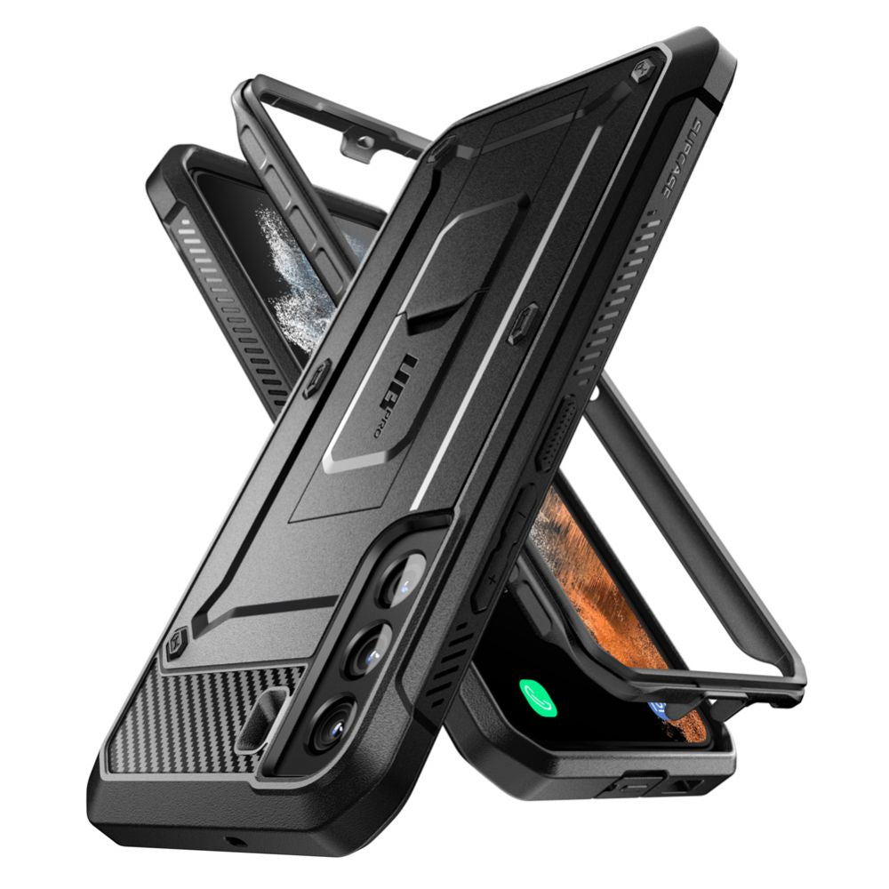 Etui na Samsung Galaxy S22+ 5G S906, Supcase, Unicorn Beetle Pro, Czarne