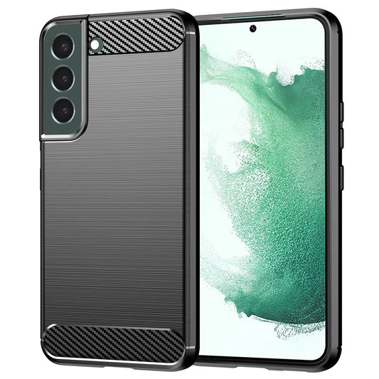 Etui do Samsung Galaxy S22+ 5G S906, Techsuit, Carbon, Czarny