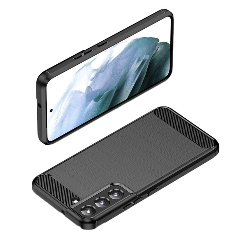 Etui do Samsung Galaxy S22+ 5G S906, Techsuit, Carbon, Czarny