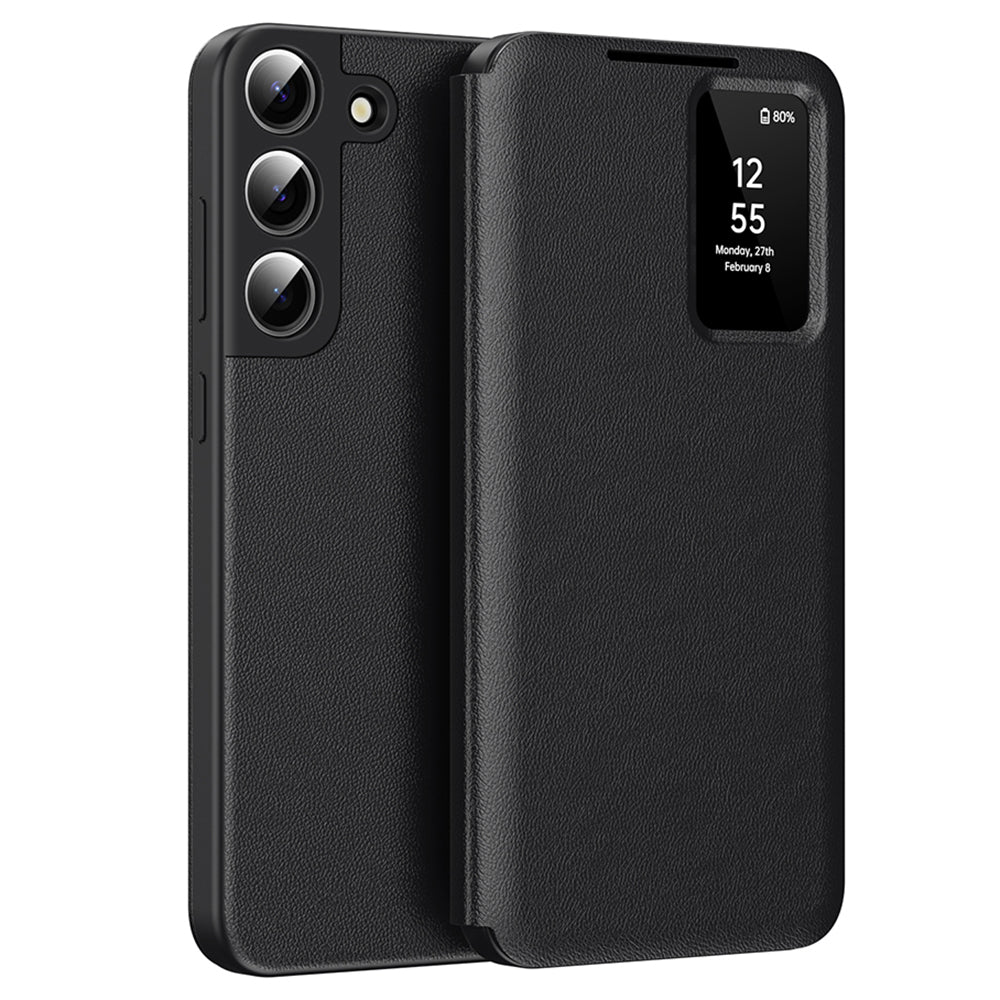Case for Samsung Galaxy S22+ 5G S906, Techsuit, SmartView, Black