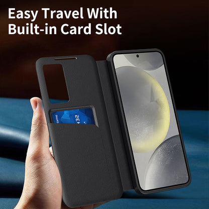 Case for Samsung Galaxy S22+ 5G S906, Techsuit, SmartView, Black