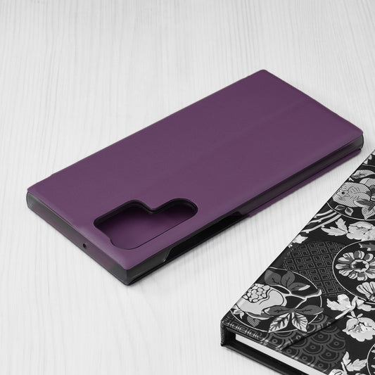 Etui na Samsung Galaxy S22 Ultra 5G S908, Techsuit, eFold, Fioletowy
