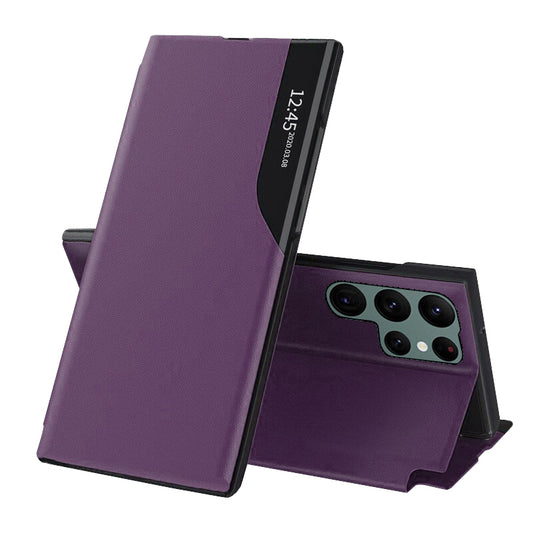 Etui na Samsung Galaxy S22 Ultra 5G S908, Techsuit, eFold, Fioletowy