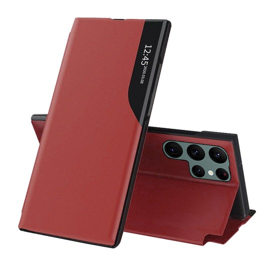 Case for Samsung Galaxy S22 Ultra 5G S908, Techsuit, eFold, Red