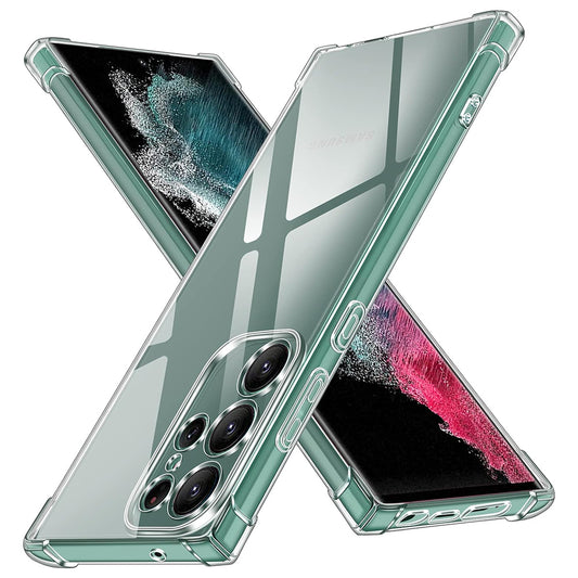 Etui na Samsung Galaxy S22 Ultra 5G S908, Techsuit, Shockproof Clear, Przezroczyste
