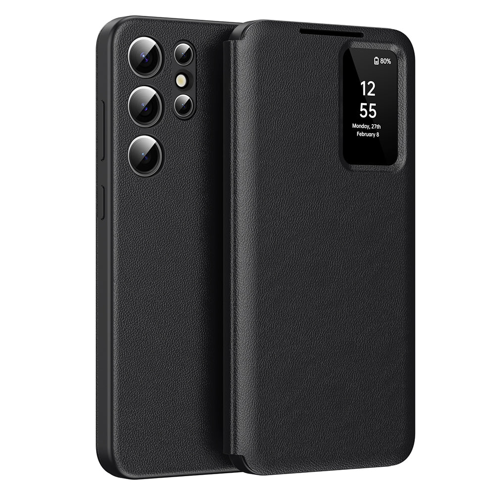 Etui do Samsung Galaxy S22 Ultra 5G S908, Techsuit, SmartView, czarne