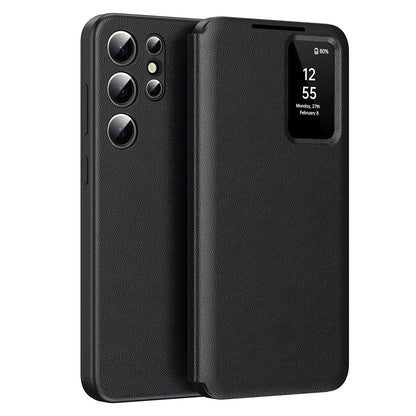 Etui do Samsung Galaxy S22 Ultra 5G S908, Techsuit, SmartView, czarne