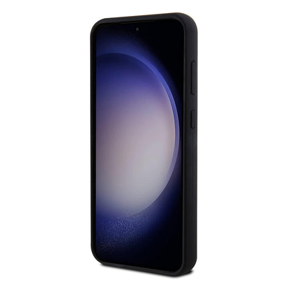 Etui na Samsung Galaxy S23 FE S711, Karl Lagerfeld, Silicone Ikonik Karl Metal, Czarne