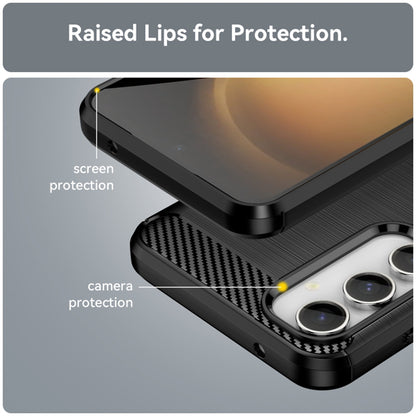 Etui na Samsung Galaxy S23 FE S711, Techsuit, Carbon, Czarny