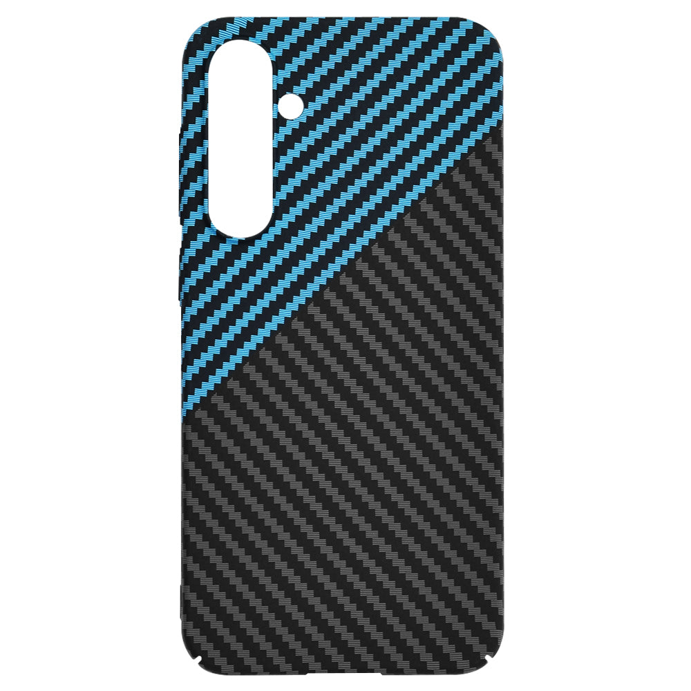 Etui na Samsung Galaxy S23 FE S711, Techsuit, Carbonite FiberShell, Czarna Bleu
