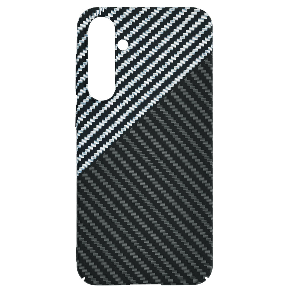 Etui na Samsung Galaxy S23 FE S711, Techsuit, Carbonite FiberShell, Czarny Szary