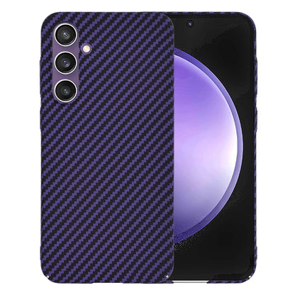 Etui na Samsung Galaxy S23 FE S711, Techsuit, Carbonite FiberShell, Fioletowy