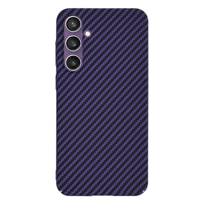Etui na Samsung Galaxy S23 FE S711, Techsuit, Carbonite FiberShell, Fioletowy