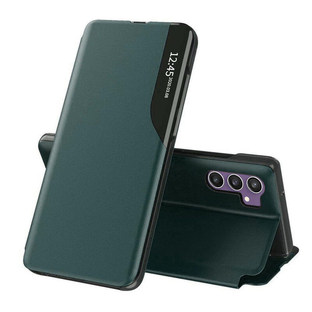 Case for Samsung Galaxy S23 FE S711, Techsuit, eFold, Green