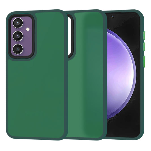Etui na Samsung Galaxy S23 FE S711, Techsuit, HaloFrost, Zielony