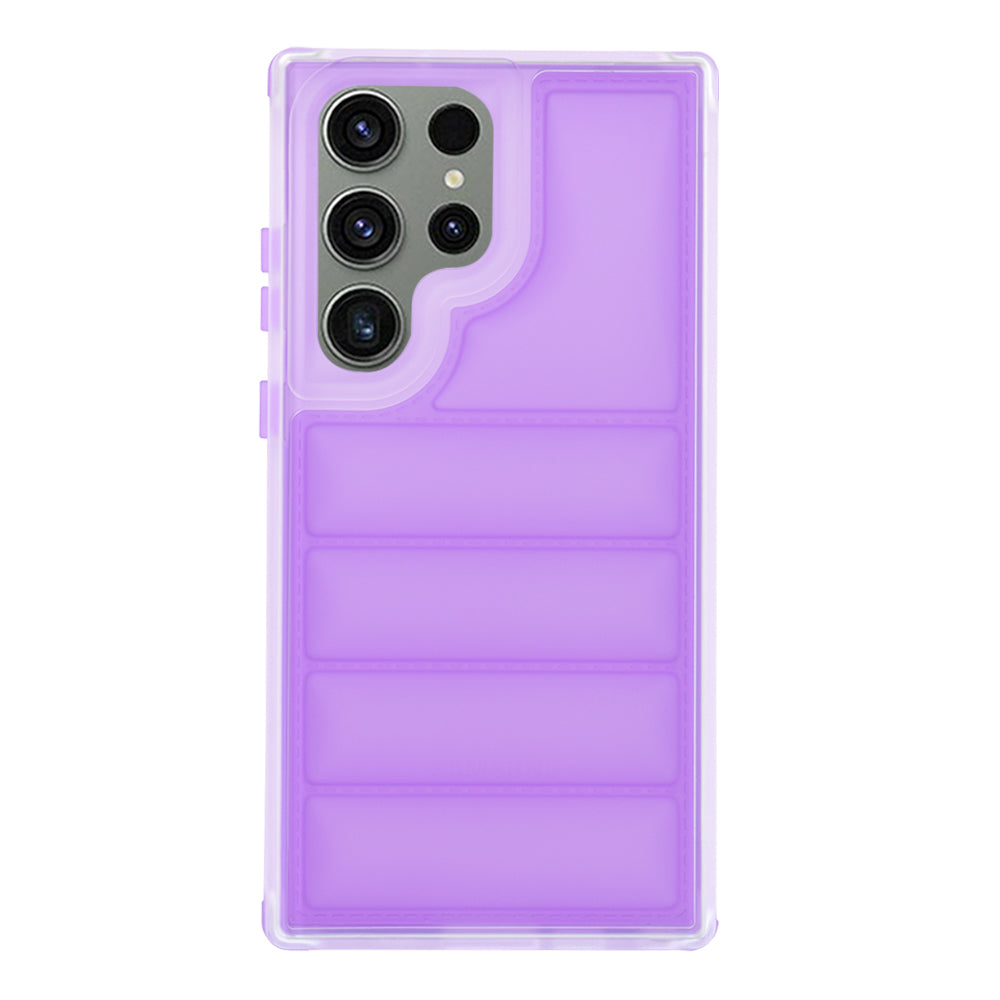 Case for Samsung Galaxy S23 FE S711, Techsuit, Wave Shield, Purple