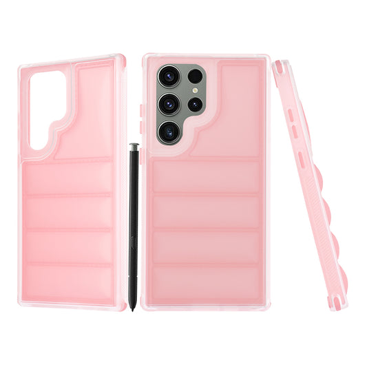 Etui na Samsung Galaxy S23 FE S711, Techsuit, Wave Shield, różowe