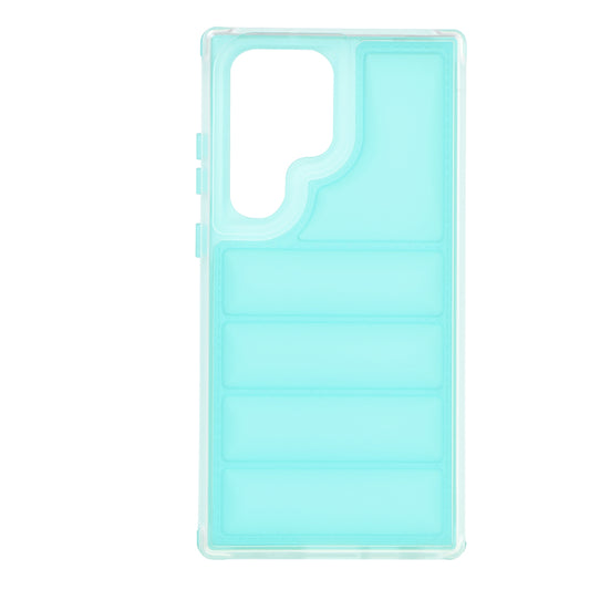 Etui na Samsung Galaxy S23 FE S711, Techsuit, Wave Shield, Turkusowy