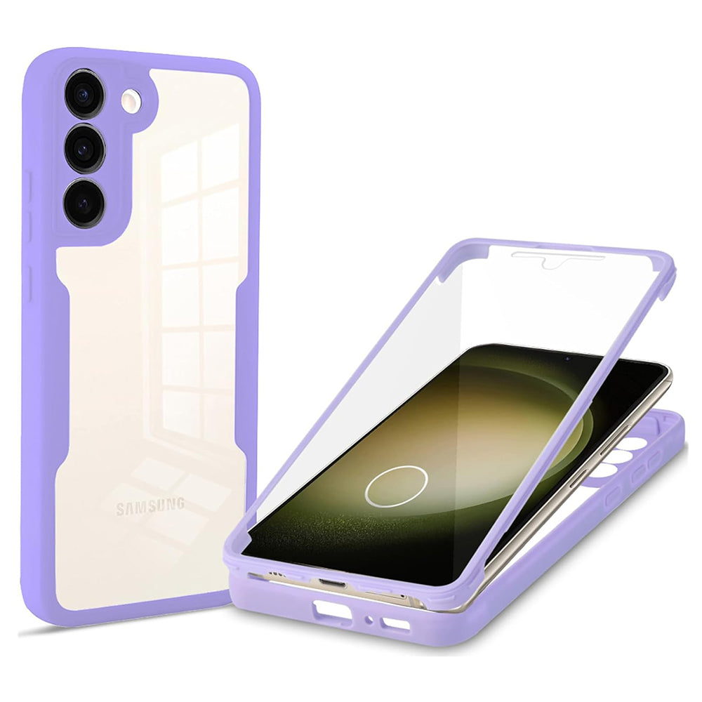 Etui na Samsung Galaxy S23+ S916, Techsuit, ColorVerse 360, Fioletowy