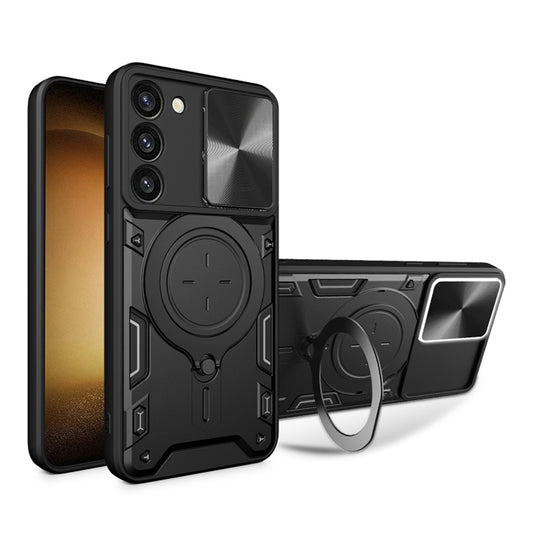 Etui na Samsung Galaxy S23 S911, Techsuit, CamGuard Pro, czarne