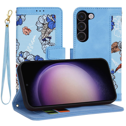 Etui na Samsung Galaxy S23 S911, Techsuit, FlipCraft, Niebieski