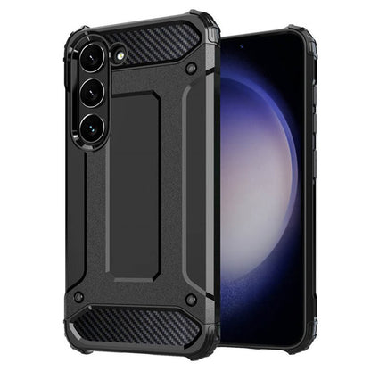 Case for Samsung Galaxy S23 S911, Techsuit, Hybrid Armor, Black