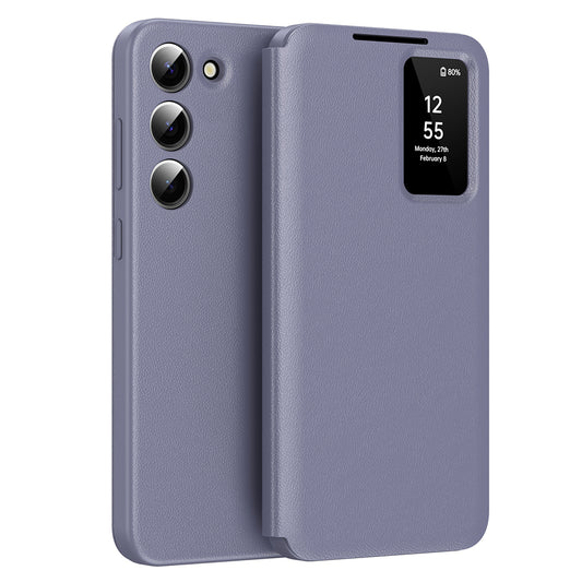 Case for Samsung Galaxy S23 S911, Techsuit, SmartView, Purple