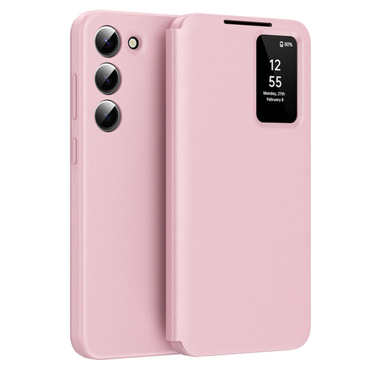 Etui na Samsung Galaxy S23 S911, Techsuit, SmartView, Różowe