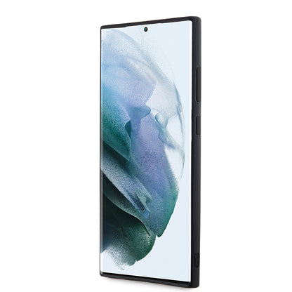 Etui na Samsung Galaxy S23 Ultra S918, Karl Lagerfeld, 3D Rubber Glitter Logo, Czarne