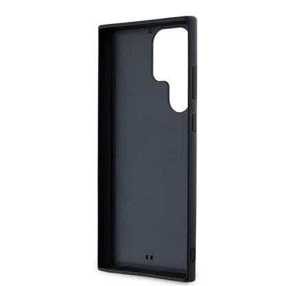 Etui na Samsung Galaxy S23 Ultra S918, Karl Lagerfeld, 3D Rubber Glitter Logo, Czarne