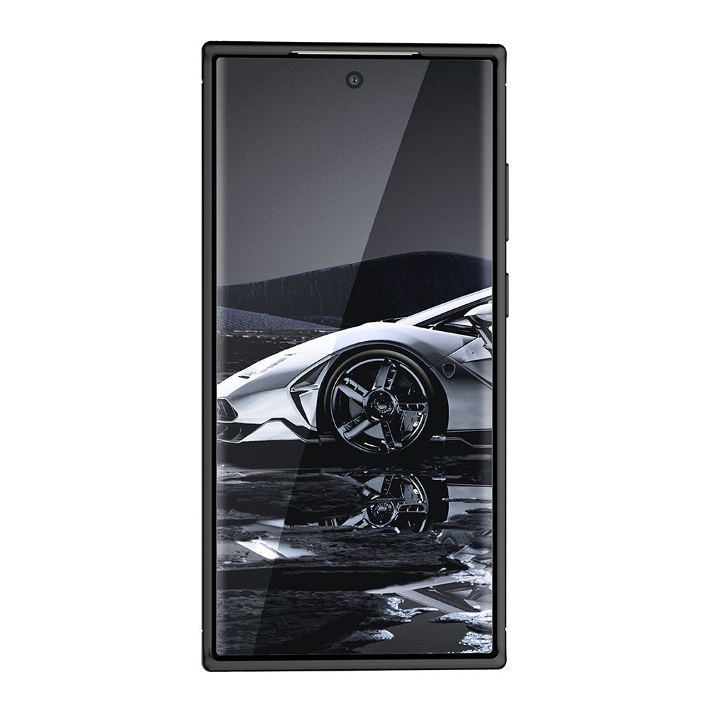 Etui na Samsung Galaxy S23 Ultra S918, Techsuit, CarbonFiber, czarne