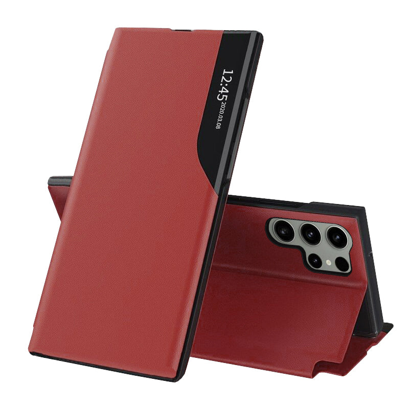 Case for Samsung Galaxy S23 Ultra S918, Techsuit, eFold, Red