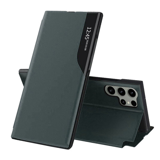 Etui na Samsung Galaxy S23 Ultra S918, Techsuit, eFold, Zielony