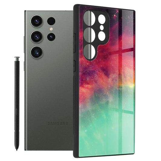 Etui na Samsung Galaxy S23 Ultra S918, Techsuit, Glaze, Turkusowy