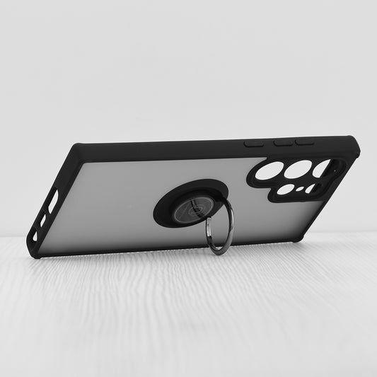 Etui na Samsung Galaxy S23 Ultra S918, Techsuit, Glinth, czarne