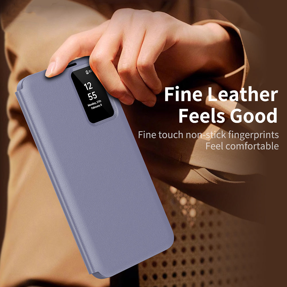 Case for Samsung Galaxy S23 Ultra S918, Techsuit, SmartView, Purple