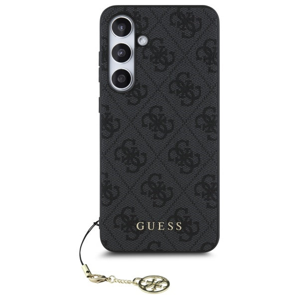 Etui na Samsung Galaxy S24 FE S721, Guess, 4G Charm, Szare