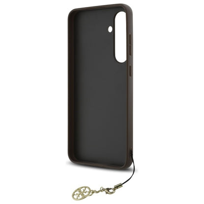 Etui na Samsung Galaxy S24 FE S721, Guess, 4G Charm, Brązowy