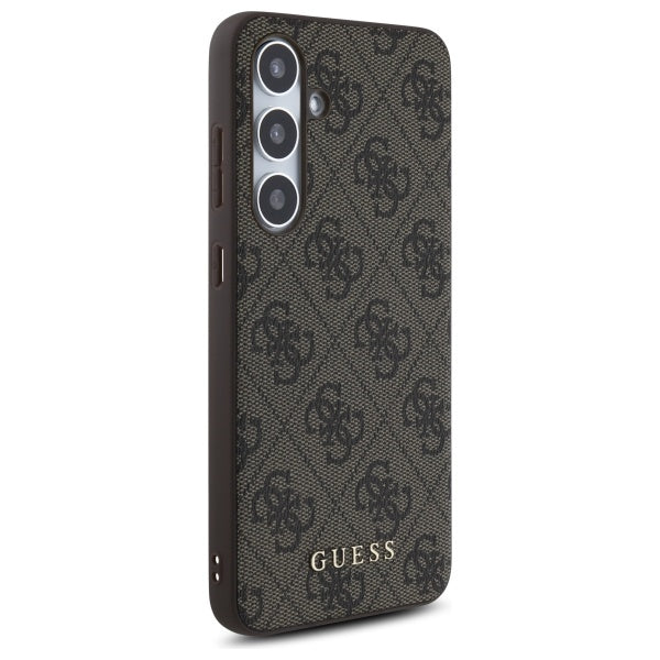 Etui na Samsung Galaxy S24 FE S721, Guess, 4G Classic, Brązowy