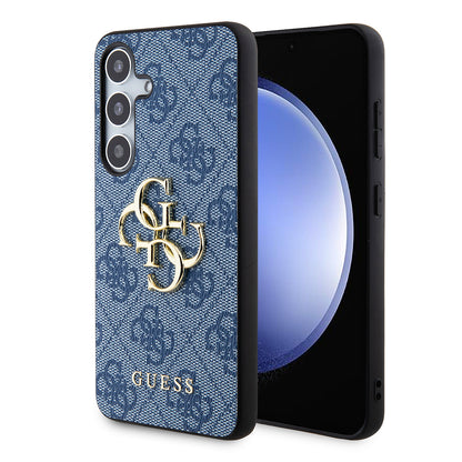 Case for Samsung Galaxy S24+ S926, Guess, 4G Big Logo, Blue