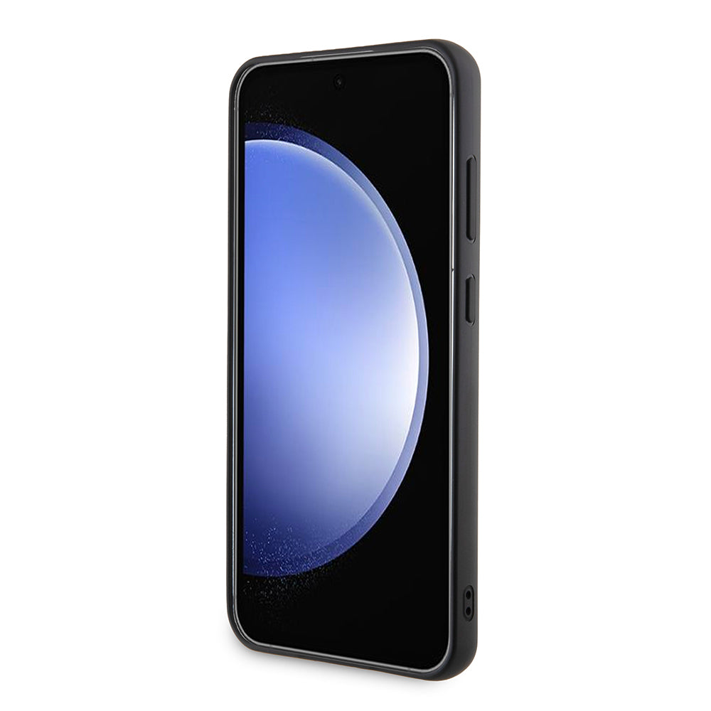 Etui na Samsung Galaxy S24+ S926, Karl Lagerfeld, 3D Rubber Ikonik Karl, Czarne