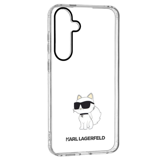 Etui na Samsung Galaxy S24+ S926, Karl Lagerfeld, IML Luxury Choupette, Przezroczyste