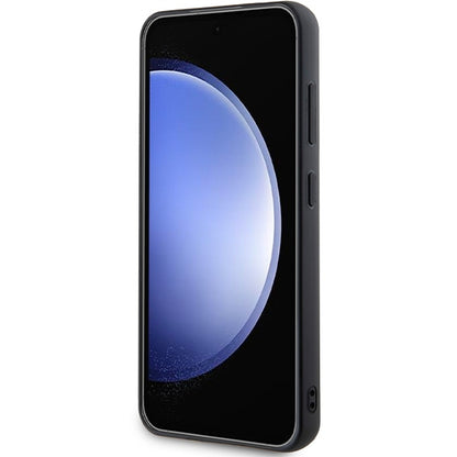 Etui na Samsung Galaxy S24+ S926, Karl Lagerfeld, Rhinestone Metal Plate, Czarne