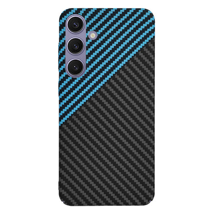 Etui na Samsung Galaxy S24+ S926, Techsuit, Carbonite FiberShell, Czarna Bleu